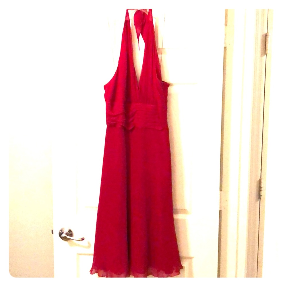 Red dress